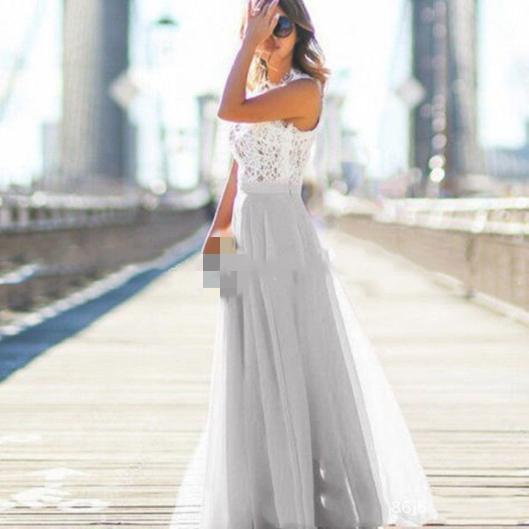 All Match Chiffon Waist Long Skirt High Waist Pleated Skirt