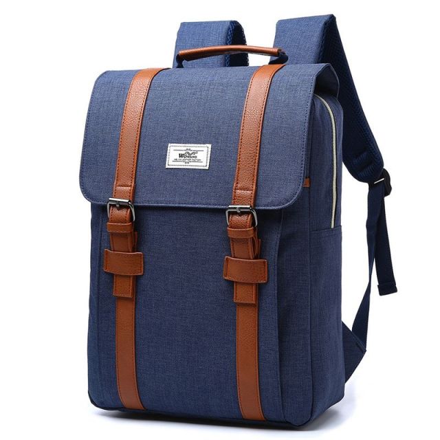 Men Women Canvas Backpacks School Bags for Teenagers Boys Girls Large Capacity Laptop Backpack