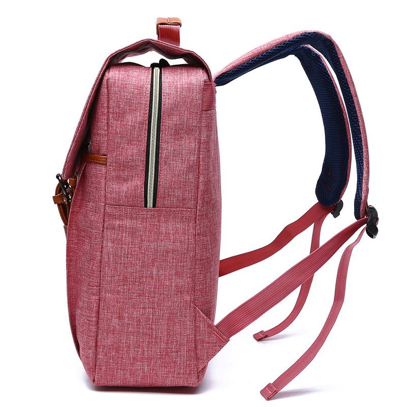 Men Women Canvas Backpacks School Bags for Teenagers Boys Girls Large Capacity Laptop Backpack