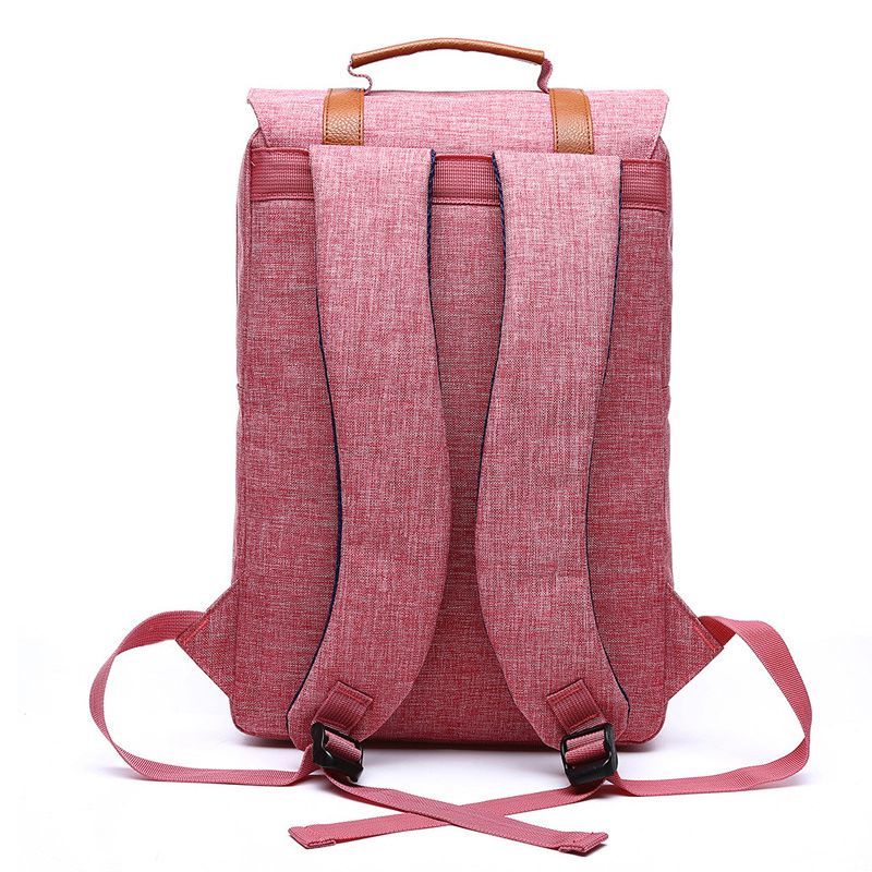 Men Women Canvas Backpacks School Bags for Teenagers Boys Girls Large Capacity Laptop Backpack