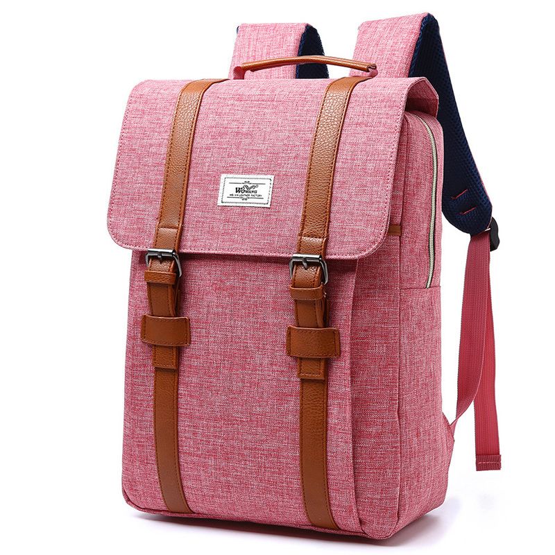 Men Women Canvas Backpacks School Bags for Teenagers Boys Girls Large Capacity Laptop Backpack