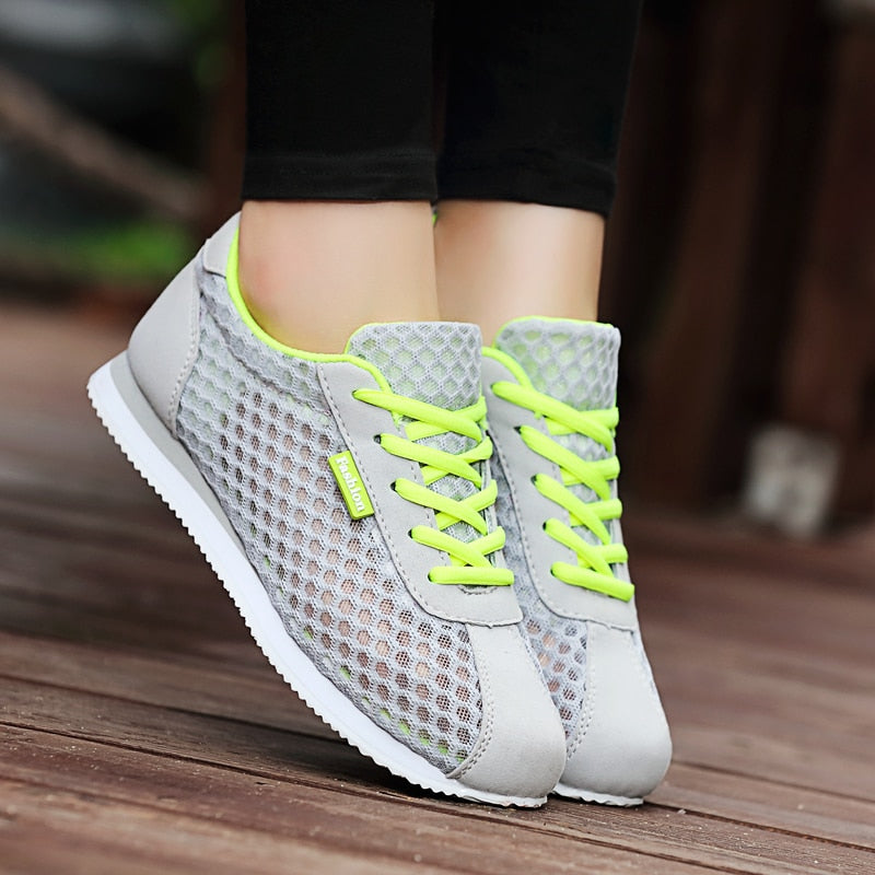 Tenis Feminino Light Soft Sport Shoes Women Tennis Shoes Female Stability Walking Sneakers
