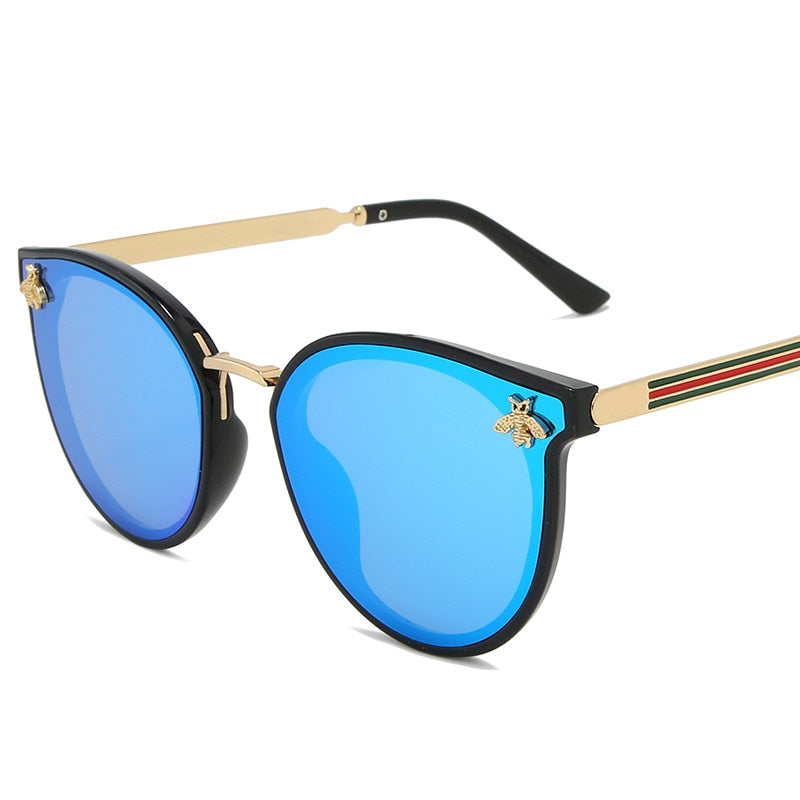 Bee Fashion Women Sunglasses Oculos Retro