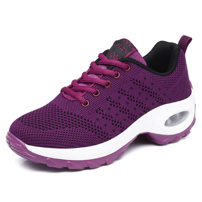 Outdoor Running shoes for women Air cushion Sneakers women mesh Sport Shoes