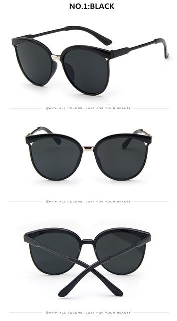 Cat Eye Brand Designer Sunglasses Women Luxury Plastic Sun Glasses Classic Retro Outdoor Eyewear